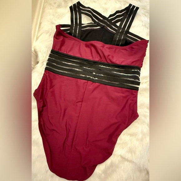 Women’s Cross Front One Piece Bathing Suit - Picture 2 of 6